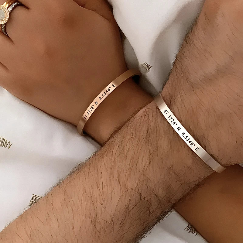 2 Joncs Couple Personnalisés