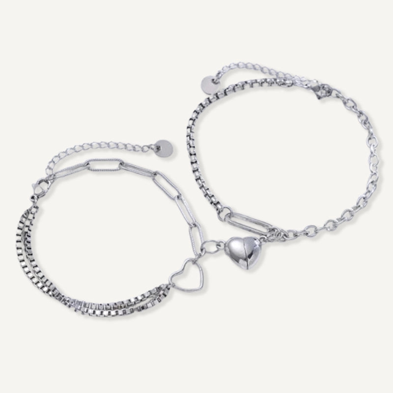 Bracelet Couple Acier Inoxydable