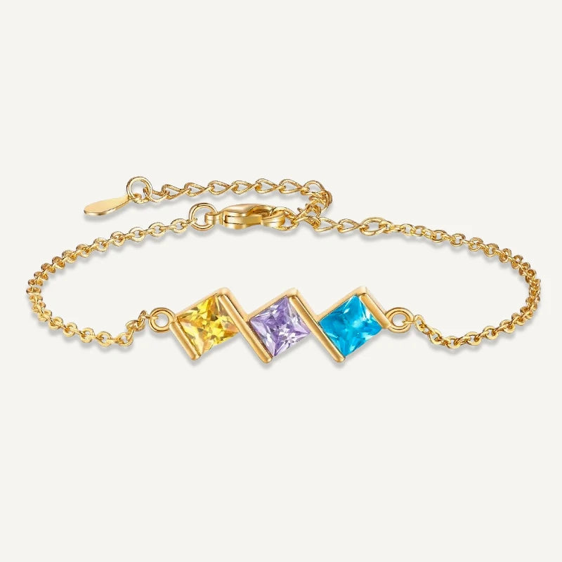 Bracelet Pierres de Naissances Or