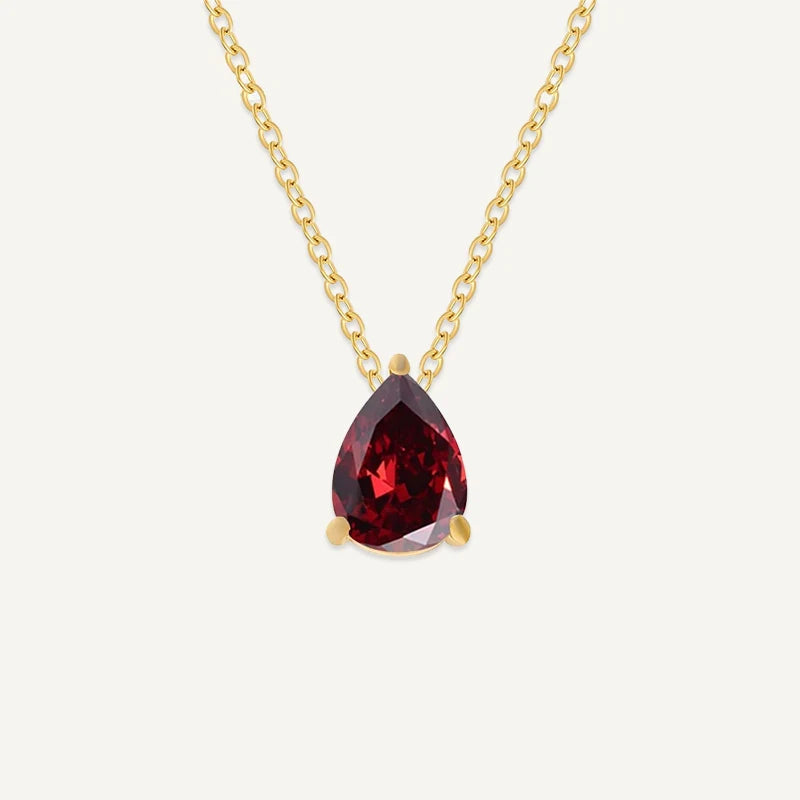 Collier Goutte Pierre de Naissance Janvier