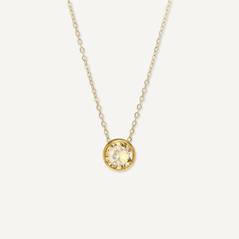 Collier Pierre de Naissance Novembre