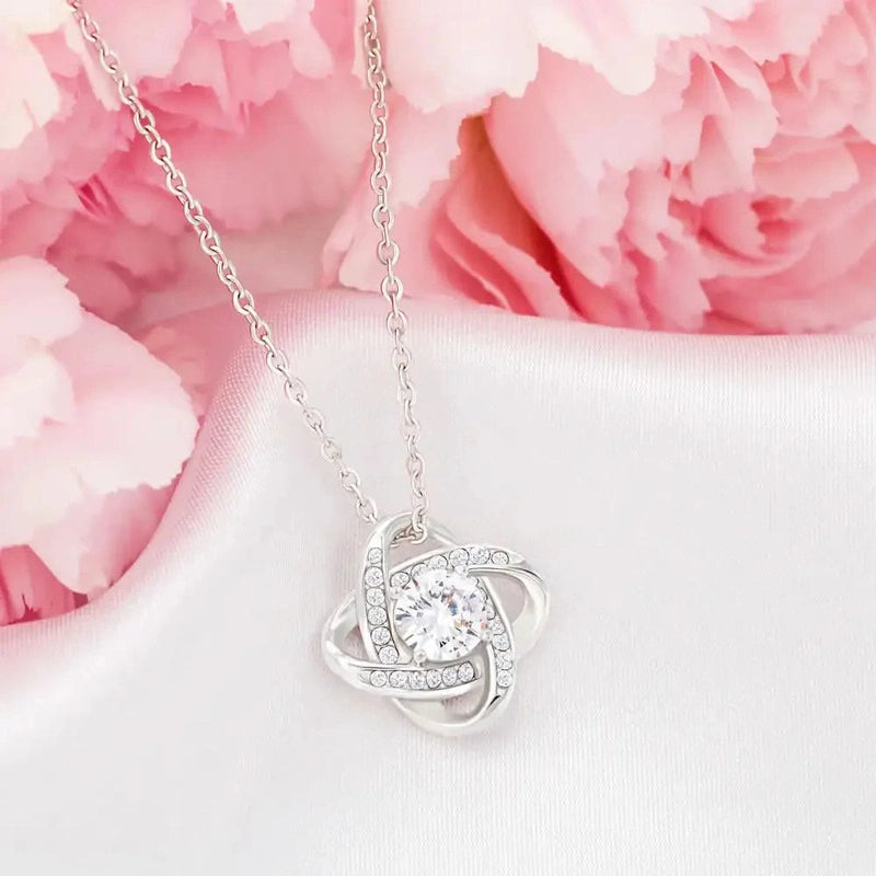 Je t'aime Mamans - Collier Cœurs Diamant