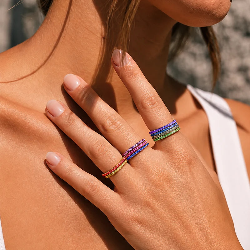 Bague Anneau Pierre de Naissance