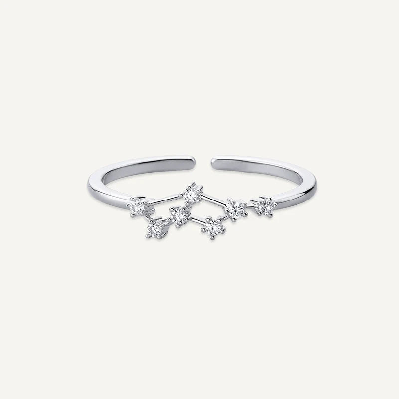 Bague Constellation du Zodiaque Cancer