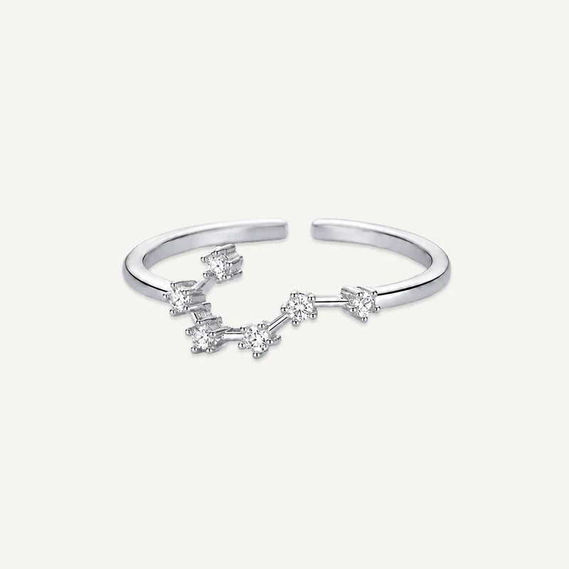 Bague Constellation du Zodiaque Gémeaux