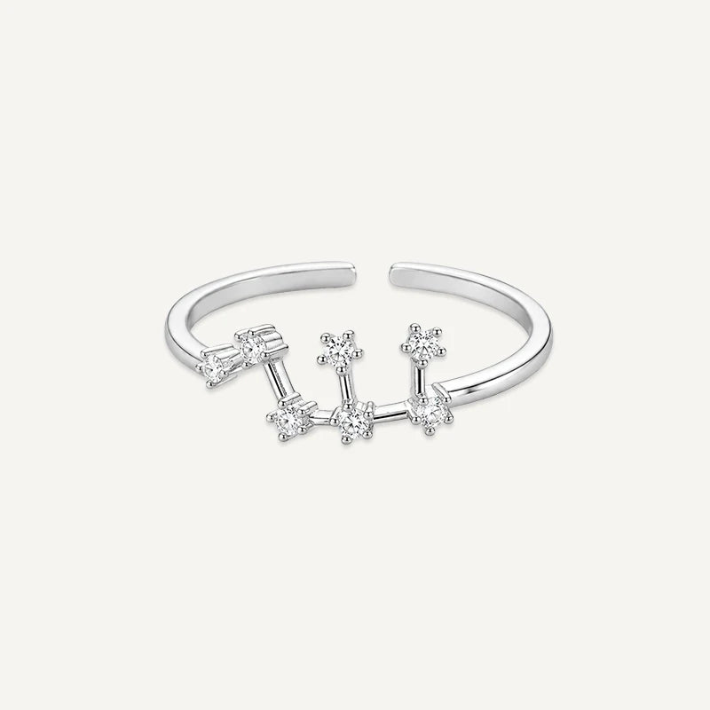Bague Constellation du Zodiaque Lion