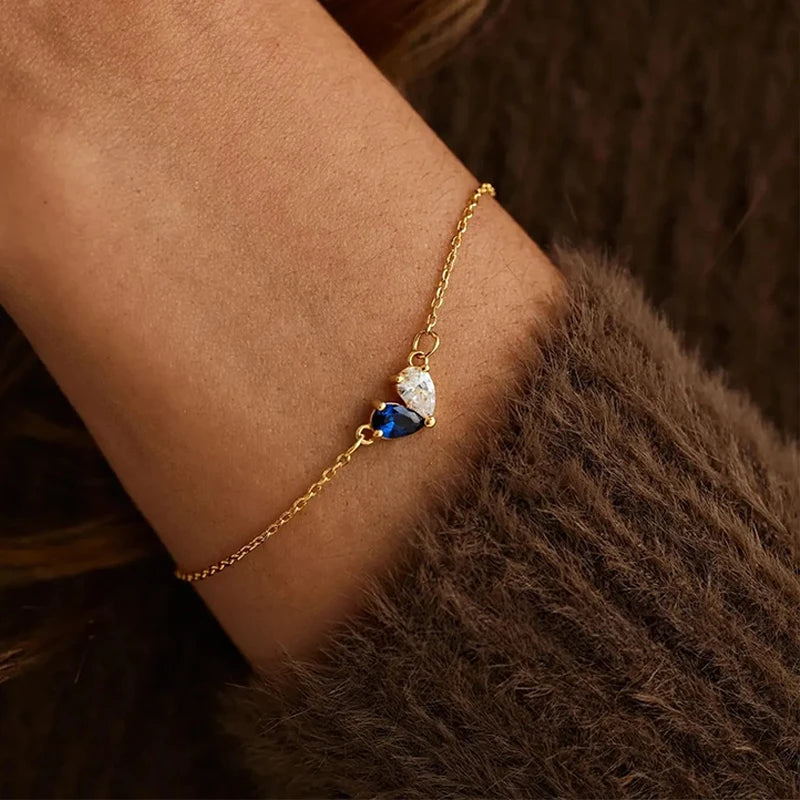 Bracelet Double Pierres de Naissance