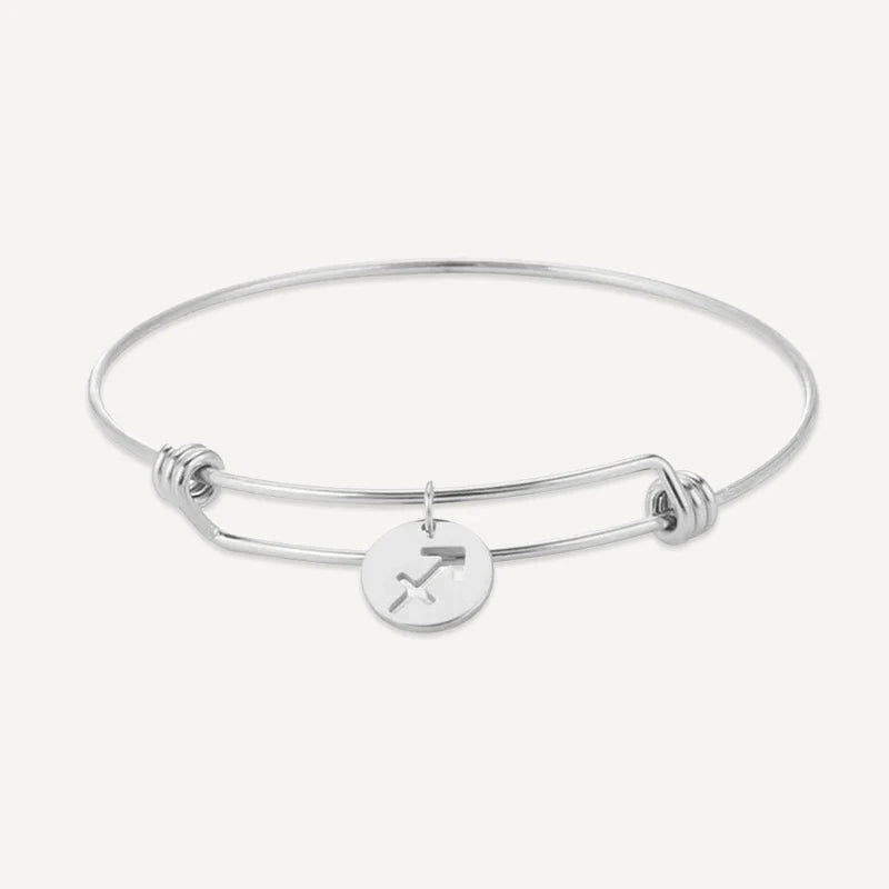 Bracelet Médaillon Signe Astrologique Or Sagittaire