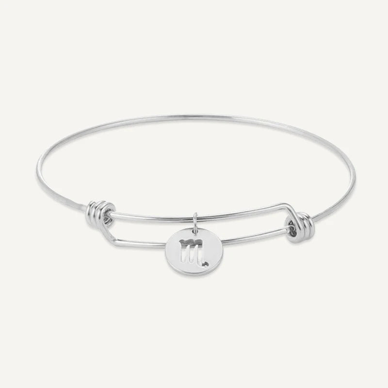 Bracelet Médaillon Signe Astrologique Or Scorpion