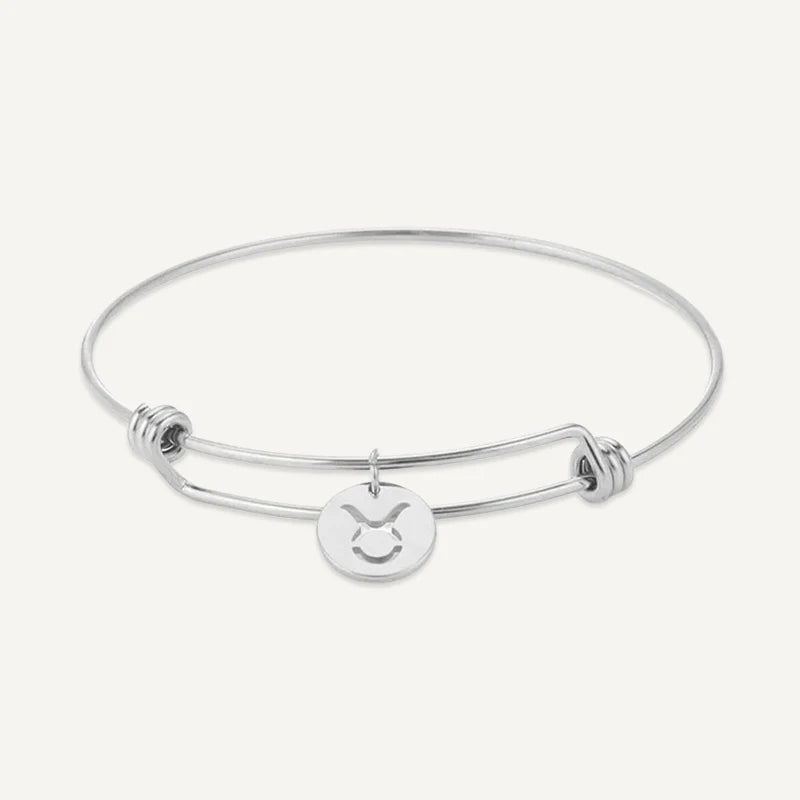 Bracelet Médaillon Signe Astrologique Or Taueau
