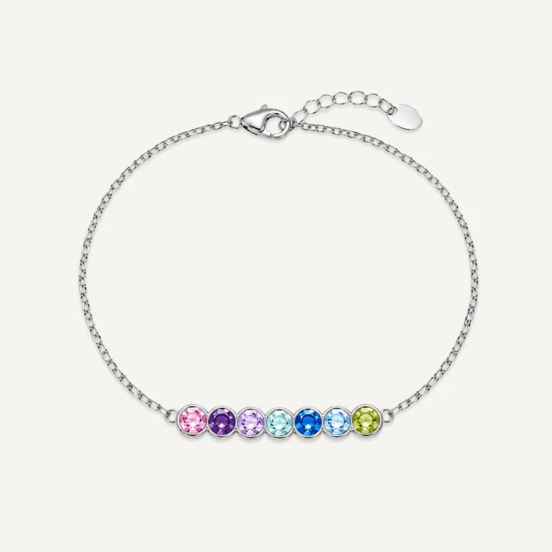 Bracelet Pierres de Naissances Argent 6