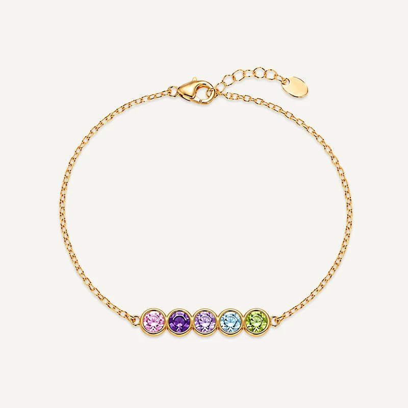 Bracelet Pierres de Naissances Or 5