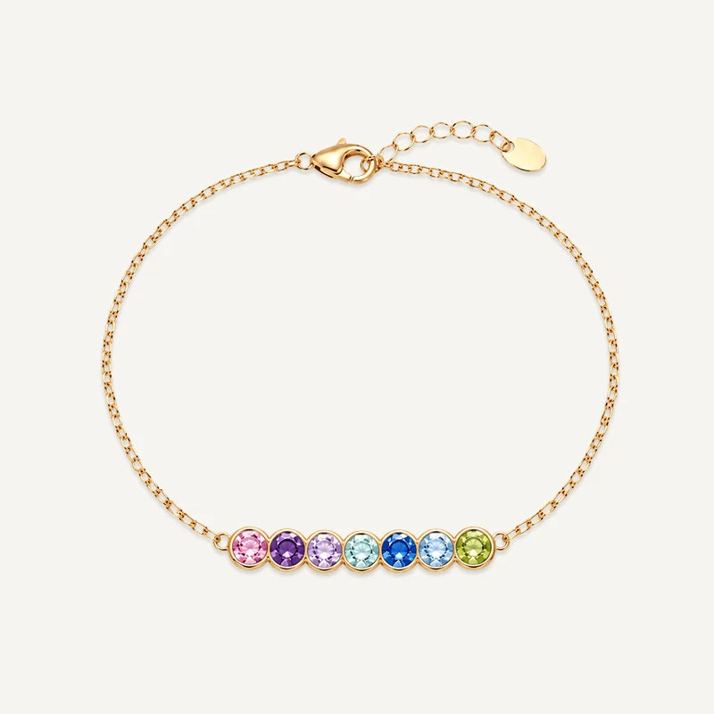 Bracelet Pierres de Naissances Or 7