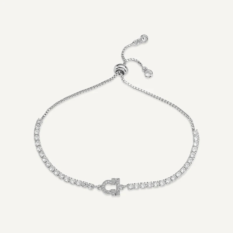 Bracelet Tennis Signe Astrologique Argent Balance