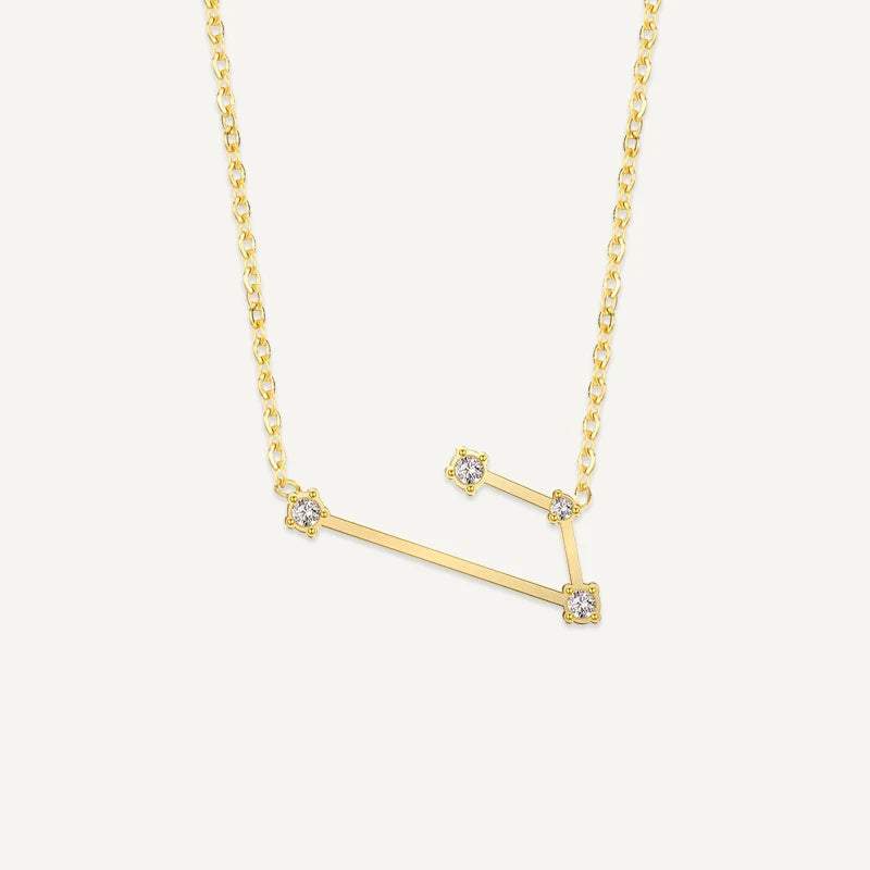 Collier Constellation du Zodiaque Or Bélier