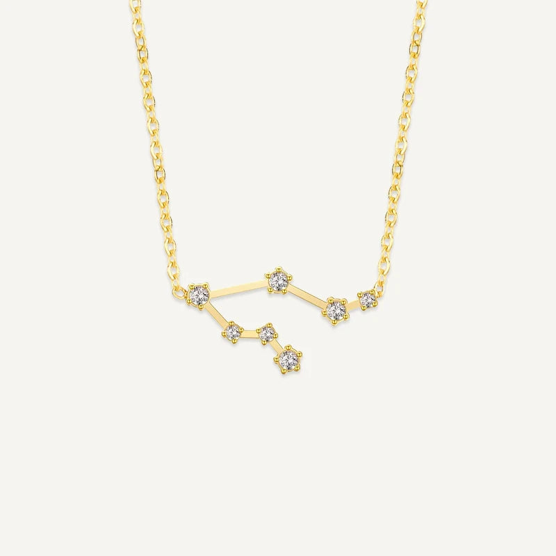 Collier Constellation du Zodiaque Or  Géreaux
