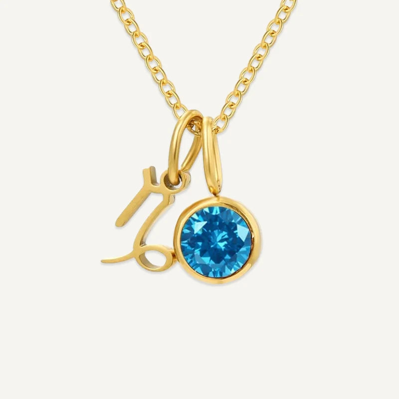 Collier Pierre de Naissance et Signe Astrologique
