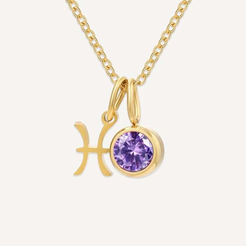 Collier Pierre de Naissance et Signe Astrologique