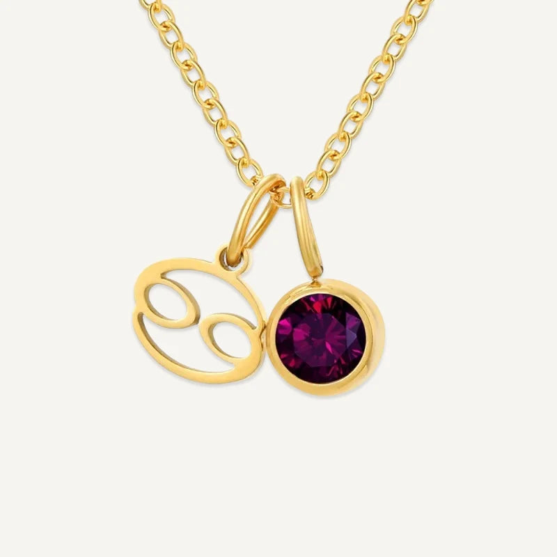 Collier Pierre de Naissance et Signe Astrologique