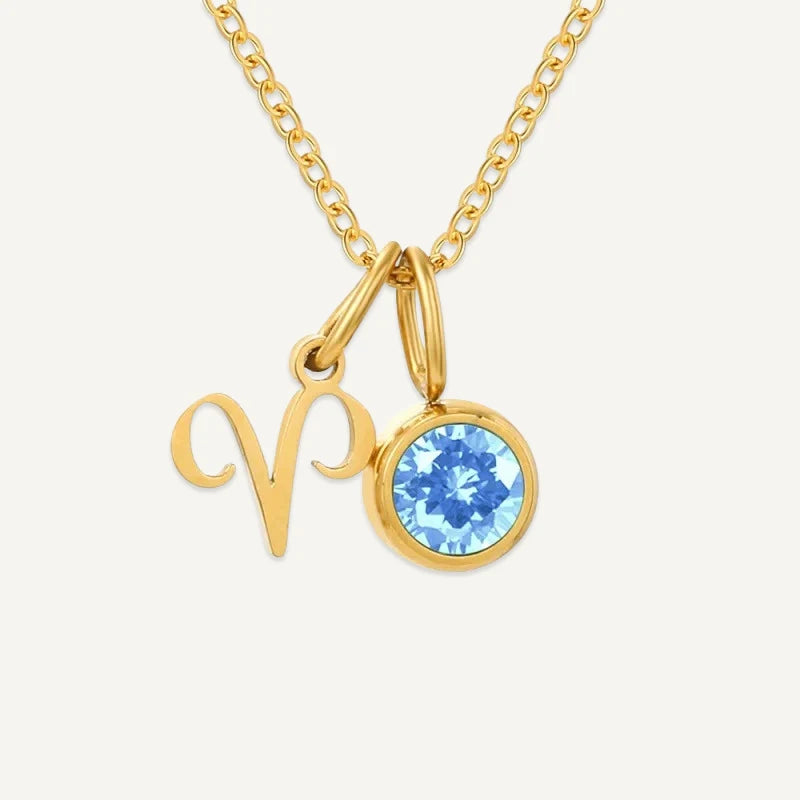 Collier Pierre de Naissance et Signe Astrologique