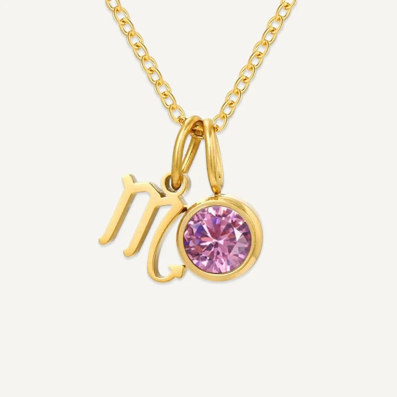 Collier Pierre de Naissance et Signe Astrologique