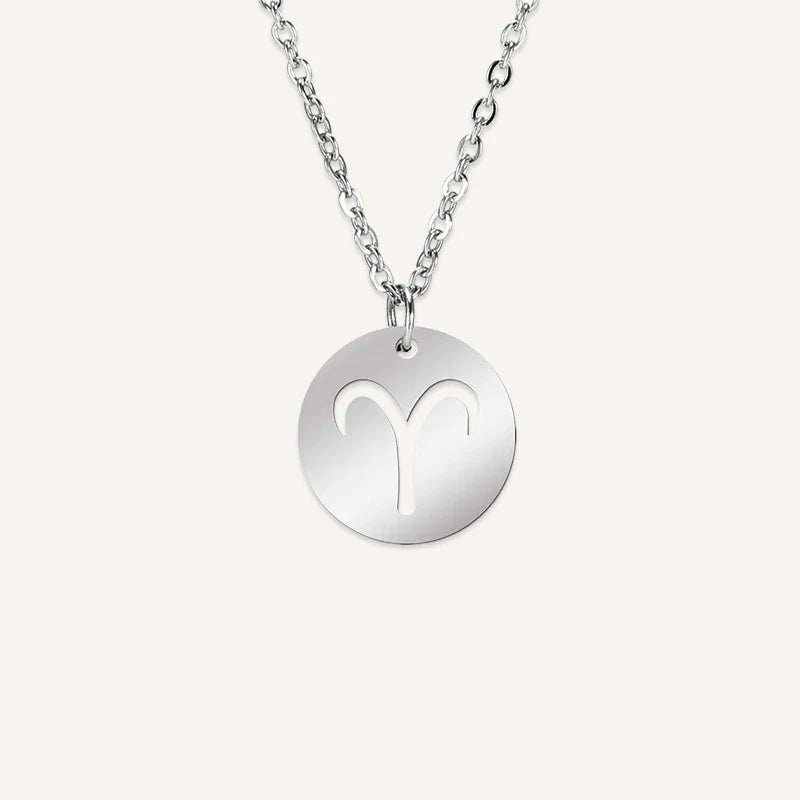 Collier Signe Astrologique Découpé Argent Bélier