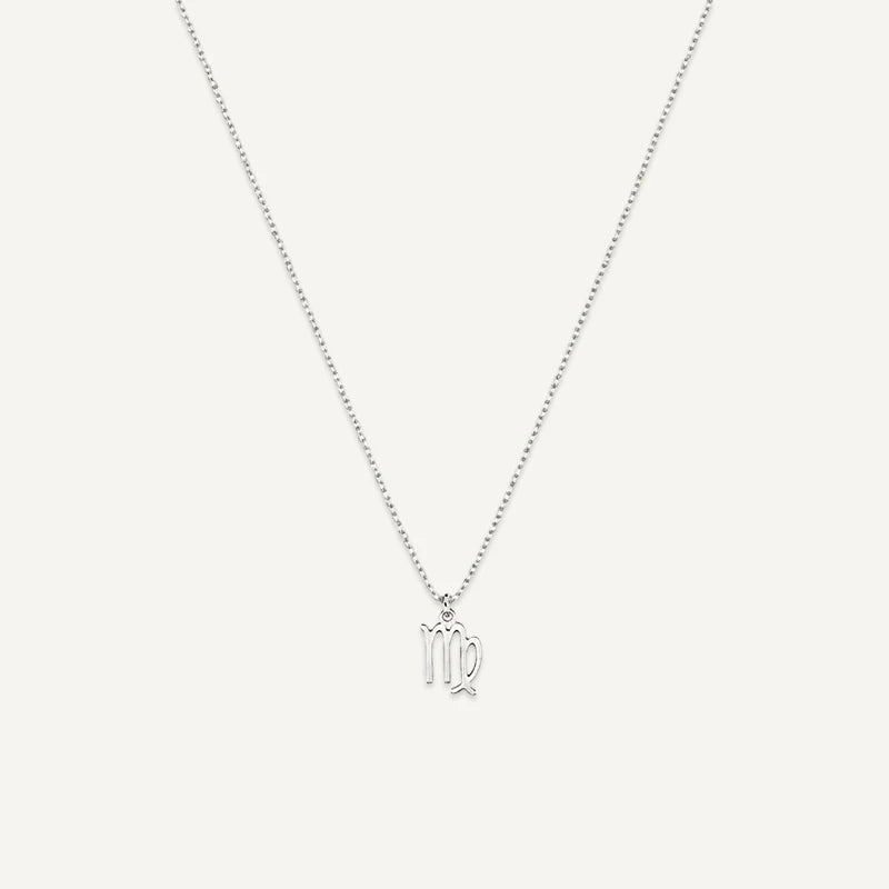 Collier Signe Astrologique Personnalisé Argent Vierge