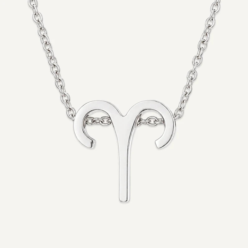 Collier Symbole Astrologique Argent Bélier
