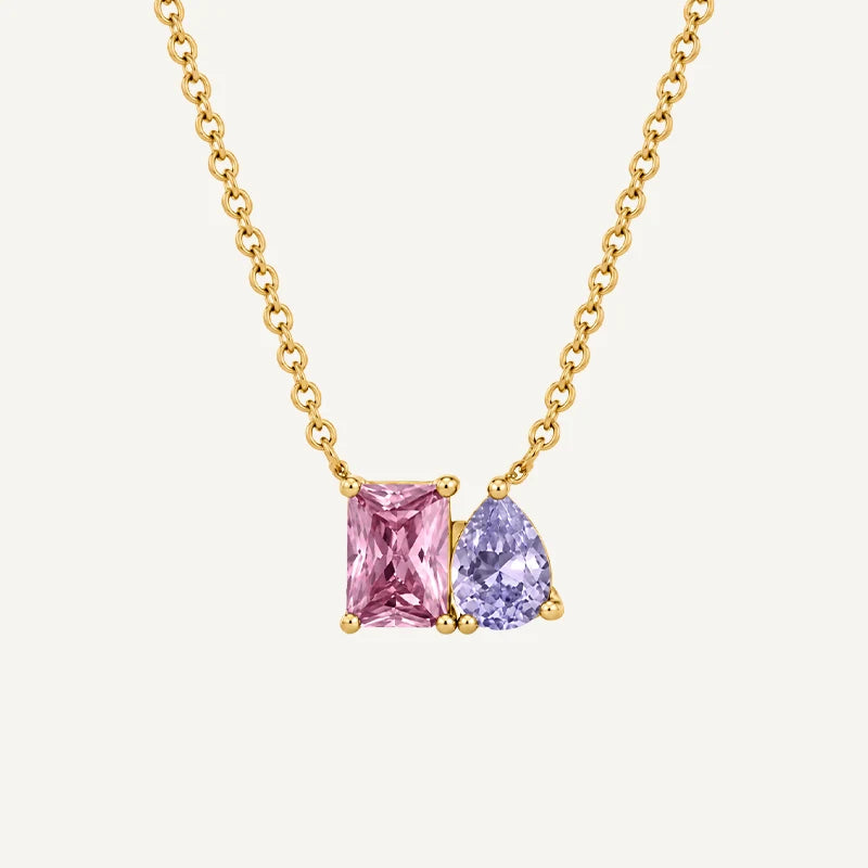 Collier Toi et Moi Pierres de Naissance 3