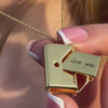 Collier Enveloppe Personnalisé
