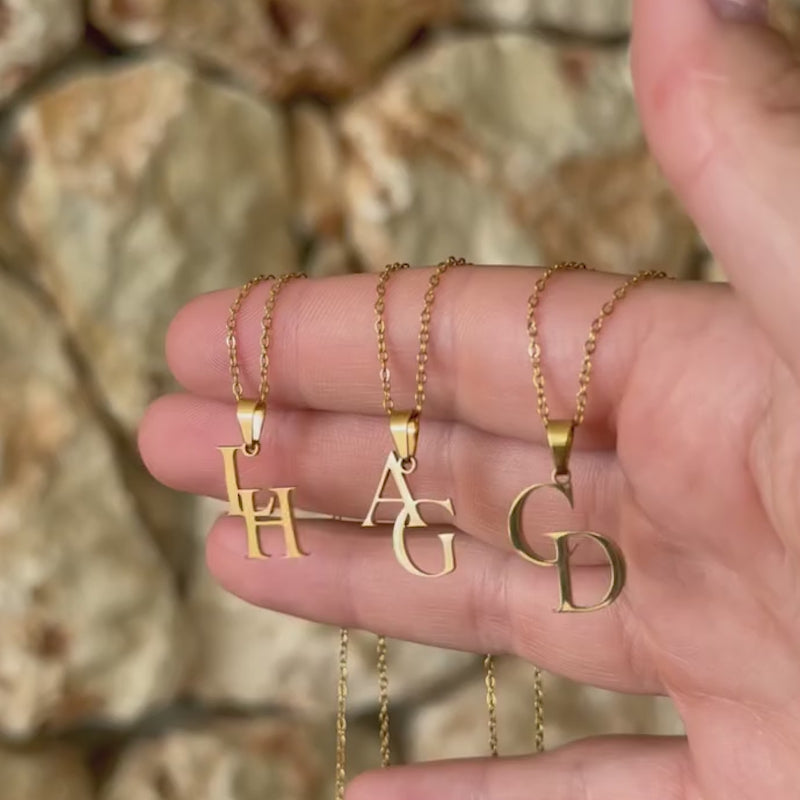 Collier 2 Initiales